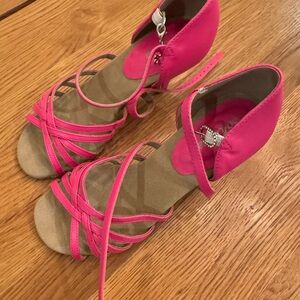 Pink Ballroom Heels